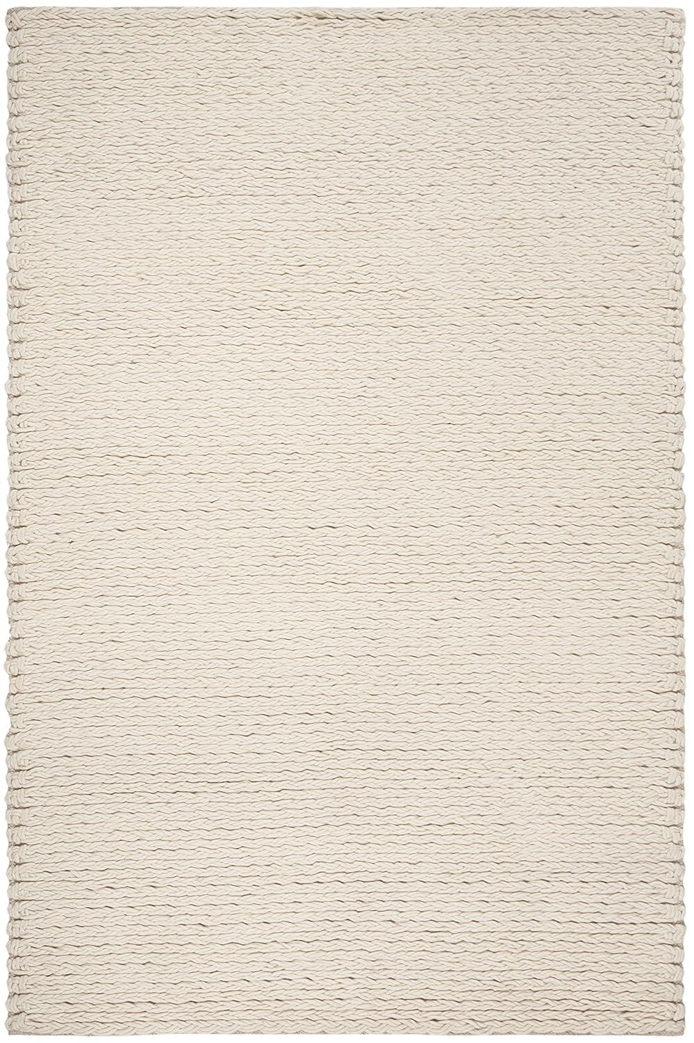 Gracie Oaks Martino Hand Woven Performance Solid Color Rug