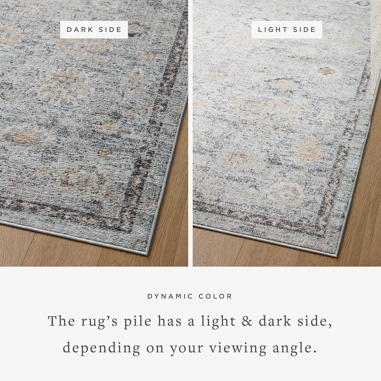 Loloi II Monroe Sky / Gold 7'-10" x 10' Area Rug