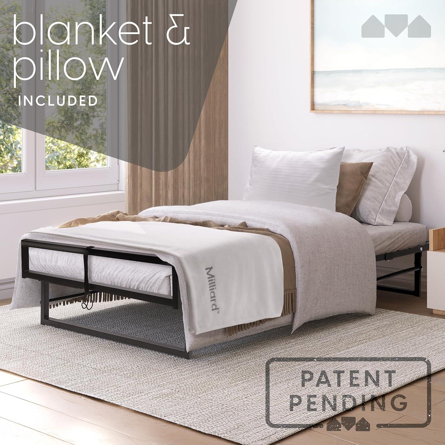 Milliard Diplomat Folding Bed-Cot Size