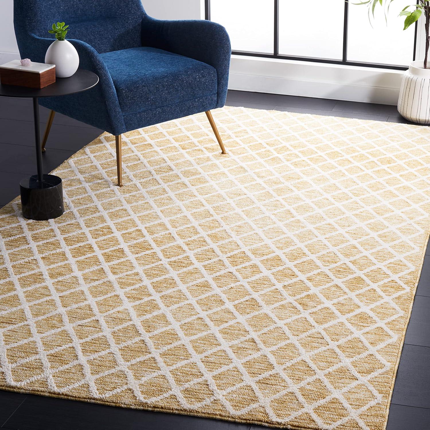 Easy Care ECR113 Power Loomed Machine Washable Area Rug  - Safavieh