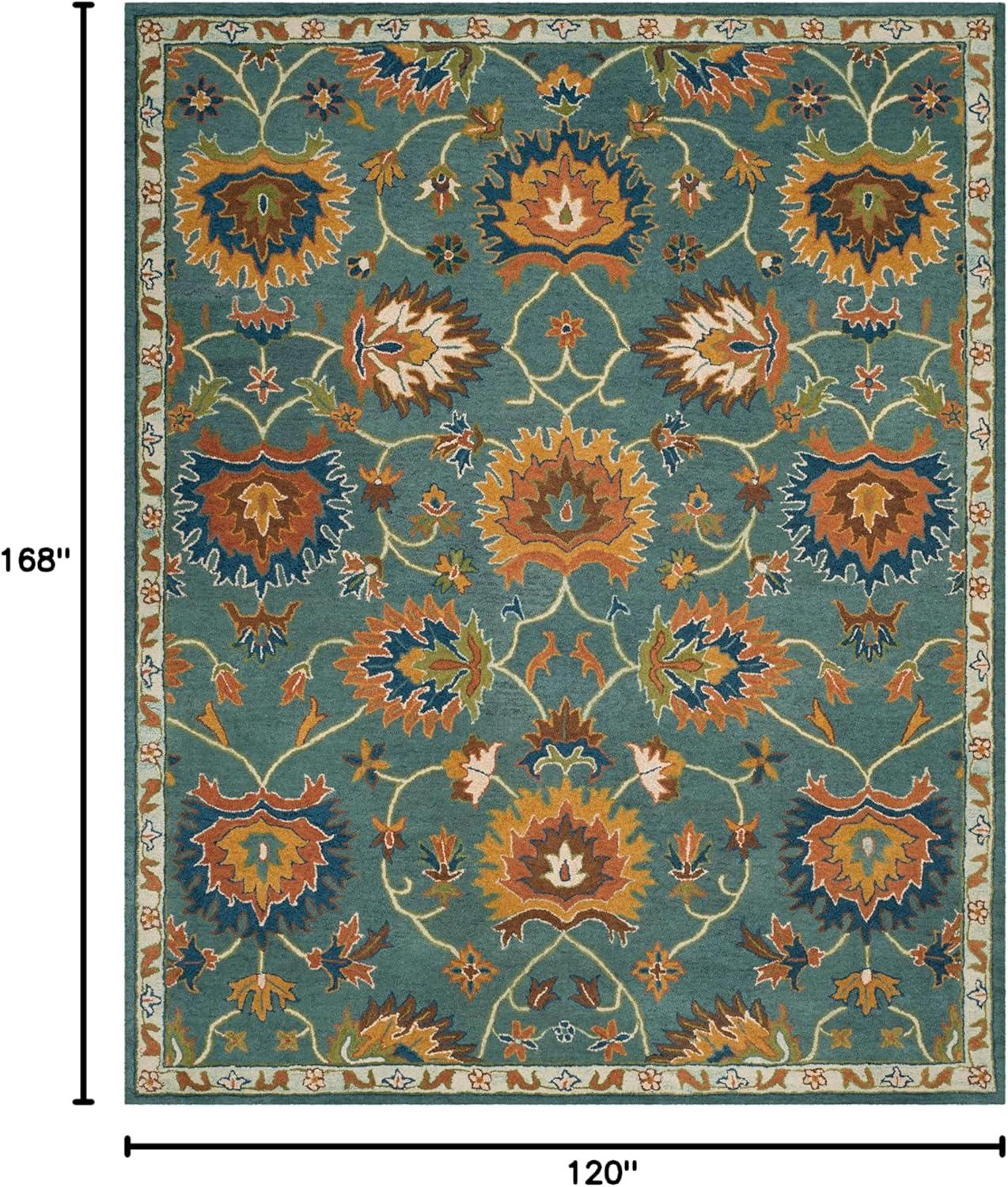 SAFAVIEH Heritage HG651A Handmade Light Blue Rug