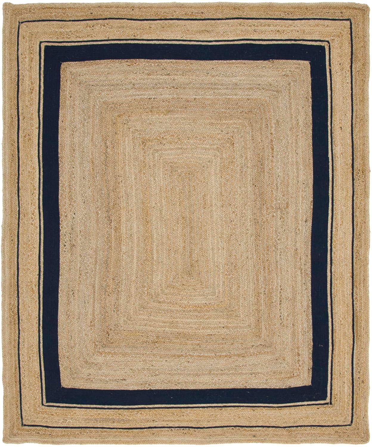 Unique Loom 8' 0 x 10' 0 Gujarat Braided Jute Rectangle Area Rug
