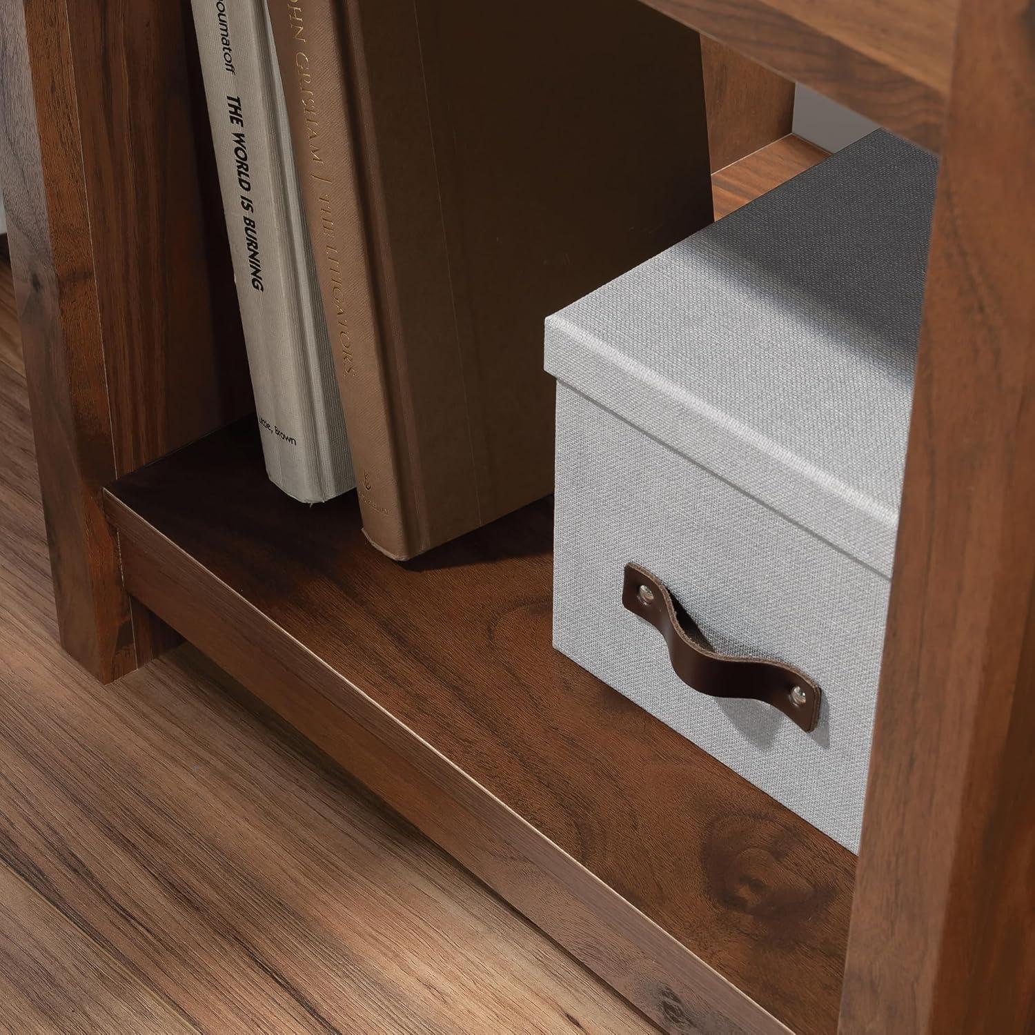 Sauder River Ranch Night Stand, Grand Walnut Finish