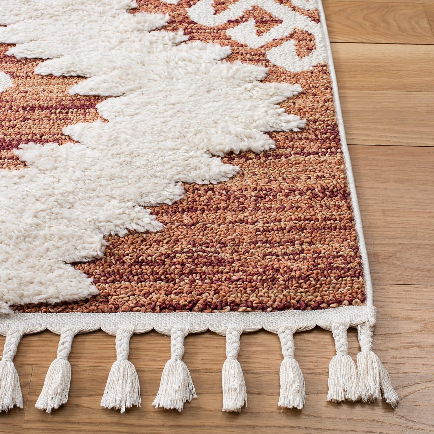 Moroccan Tassel Shag MTS652 Power Loomed Indoor Rug - Safavieh