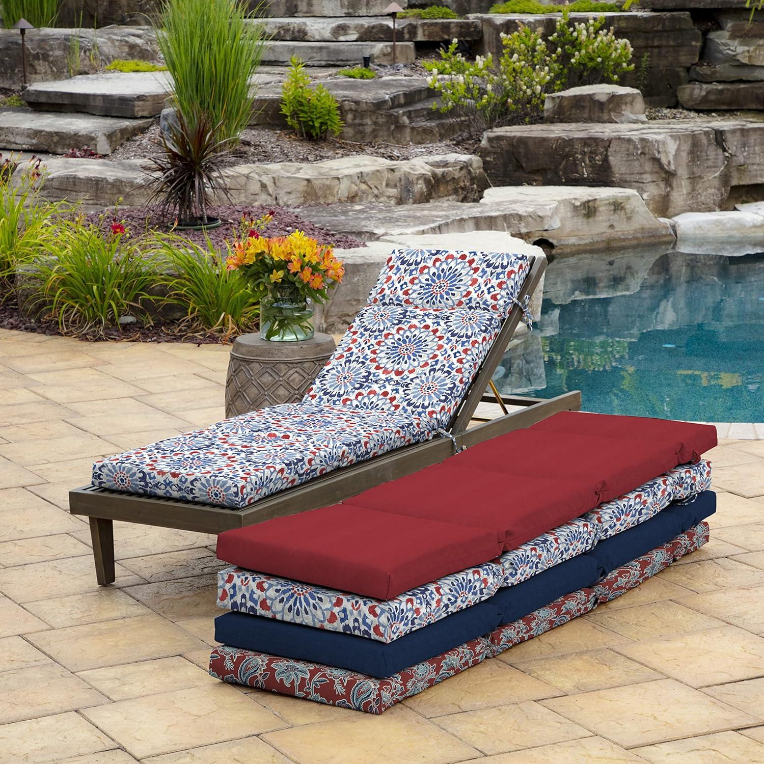 ARDEN Outdoor Chaise Lounge Cushion