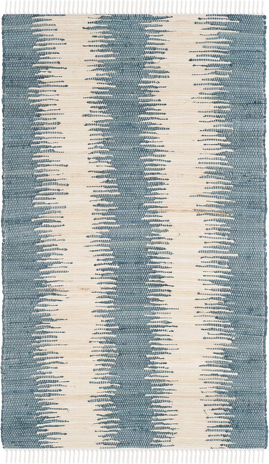 Montauk MTK751 Hand Woven Indoor Accent Rug - Blue - 3'x5' - Safavieh