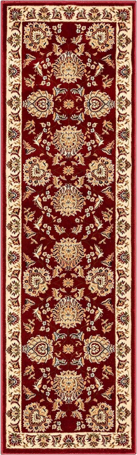 Well Woven Sultan Sarouk Oriental Persian Floral Formal Traditional Modern Classic Thick Soft Area Rug