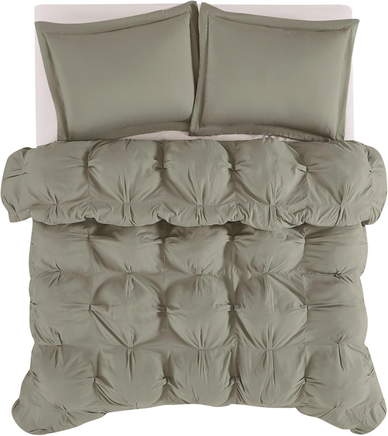 Truly Soft Truly Soft Cloud Puffer Comforter Set – Overfilled, Soft Microfiber