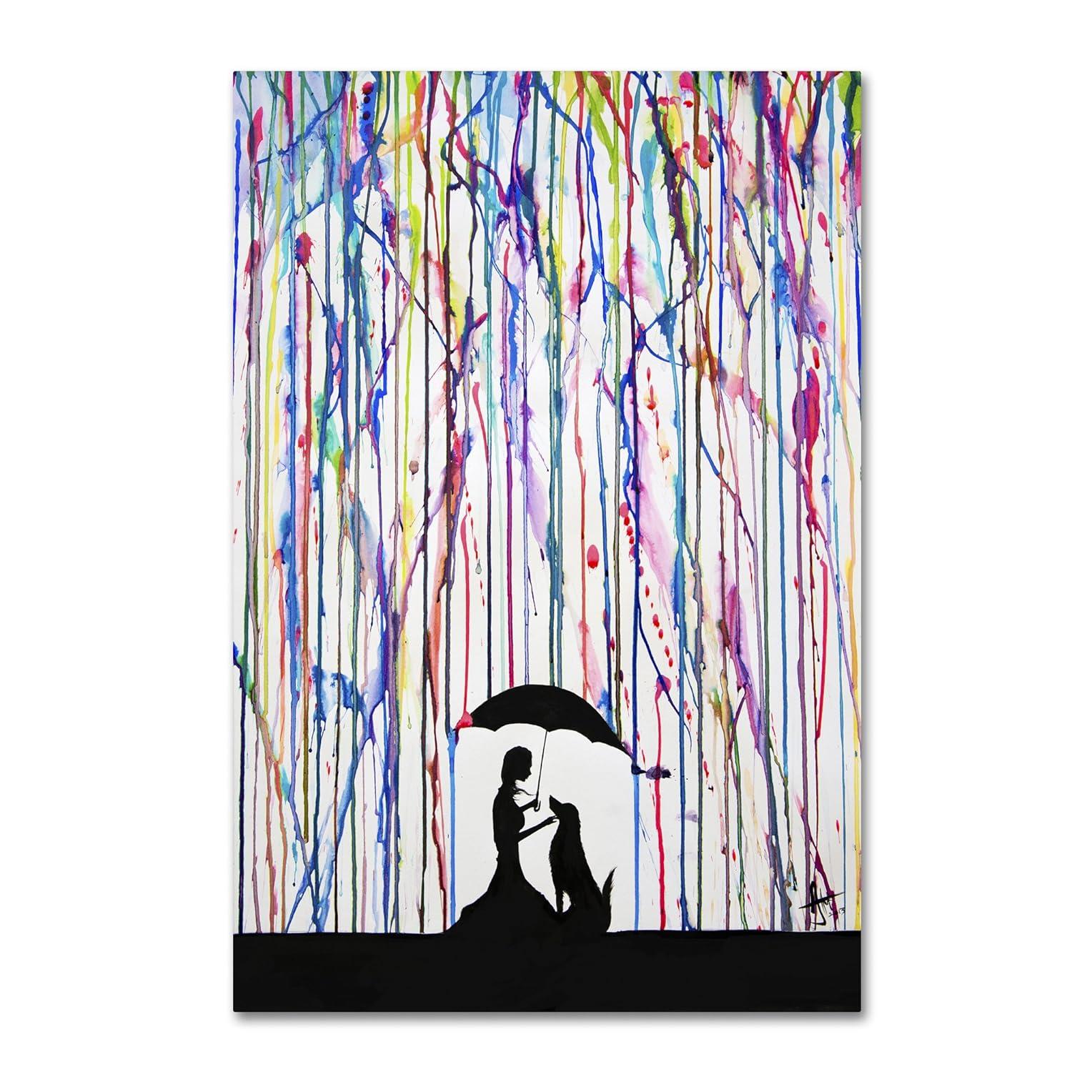 Trademark Fine Art Marc Allante " Sempre " by Marc Allante Painting Print