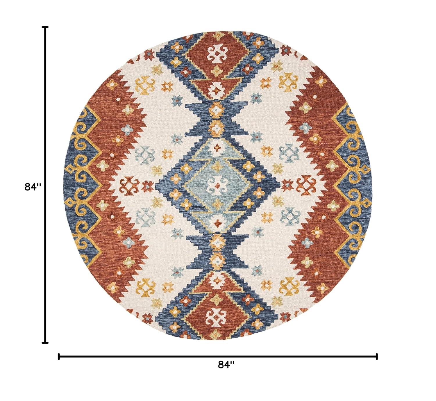 Union Rustic Deyoung Hand Tufted 0.8 Wool, 0.1 Cotton, 0.1 Latex Southwestern Rug