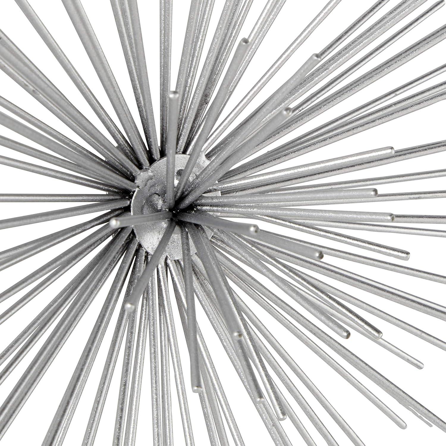 CosmoLiving by Cosmopolitan Metal 3D Long Spike Starburst Home Wall Decor Set