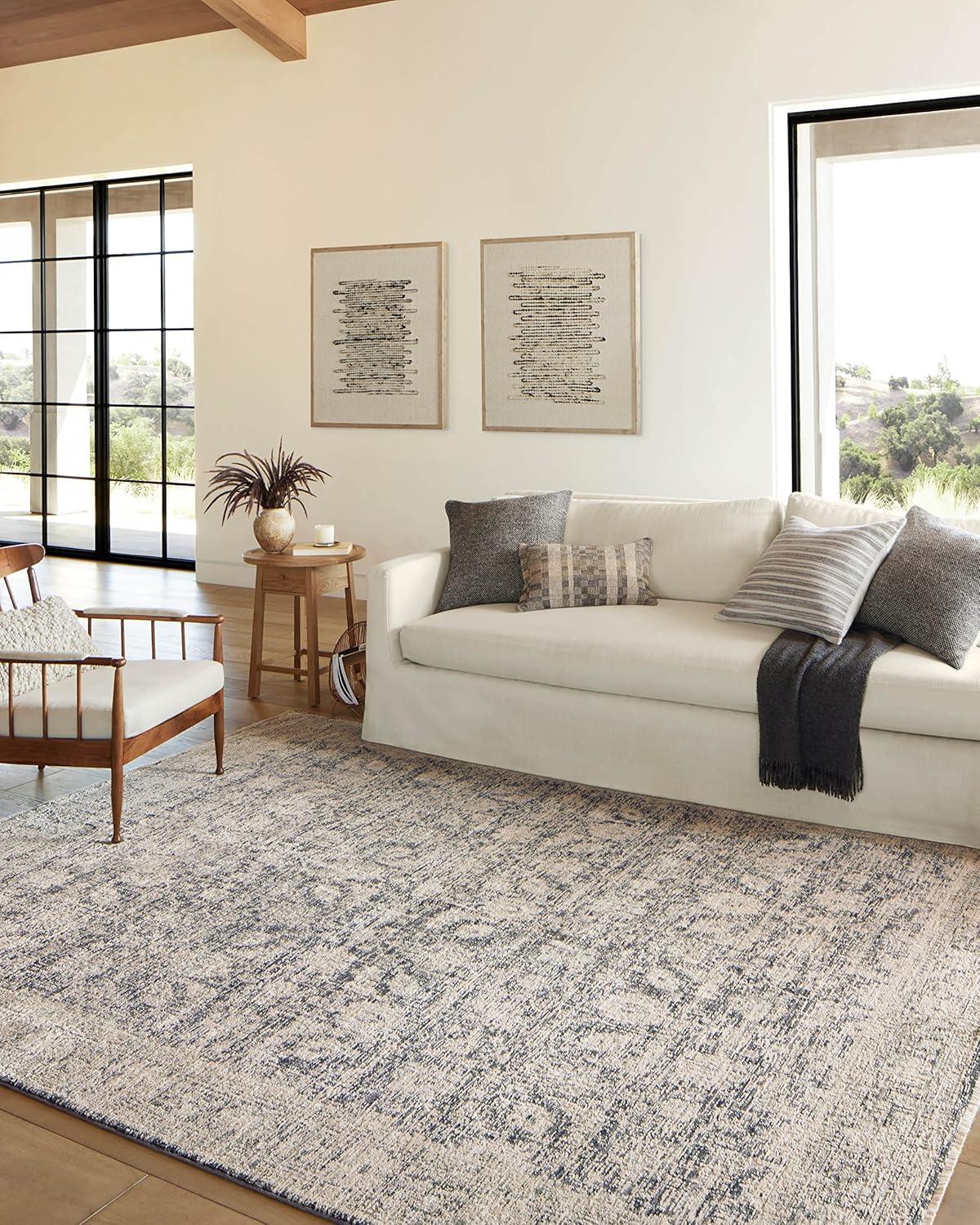 Amber Lewis x Loloi Alie Charcoal / Beige Area Rug