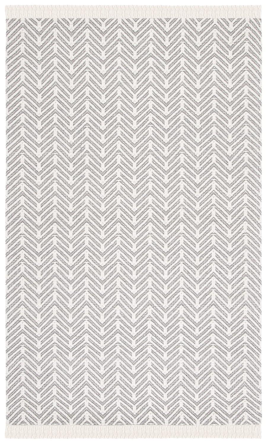 Natura NAT402 Hand Woven Area Rug - Grey/Ivory - 8'x10' - Safavieh.