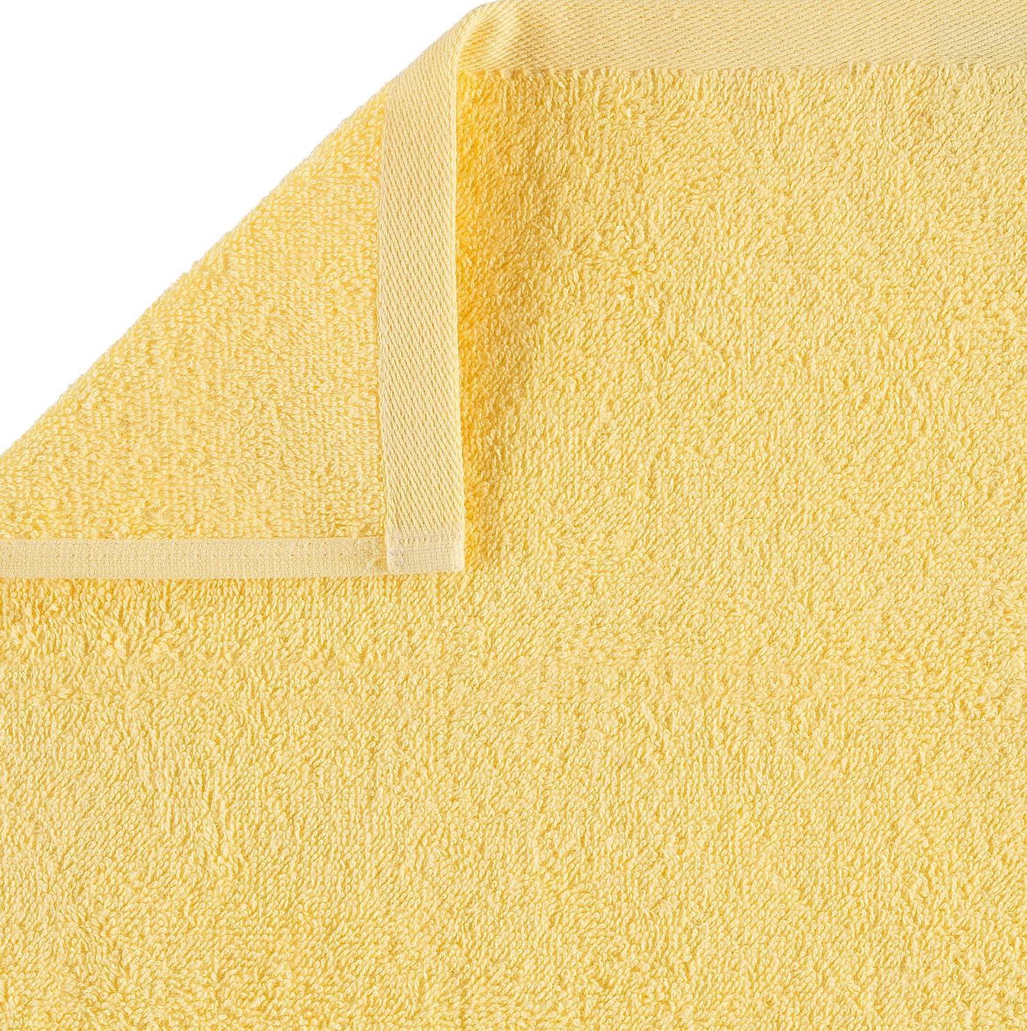 Hawmam Linen Yellow Face Washcloths, Set of 4, 13' x 13', Premium Luxury 100% Turkish Cotton, 600 GSM, Soft Hotel Quality Yellow Towels Bathroom Sets, Versatile For Kitchen, Hand, Cleaning
