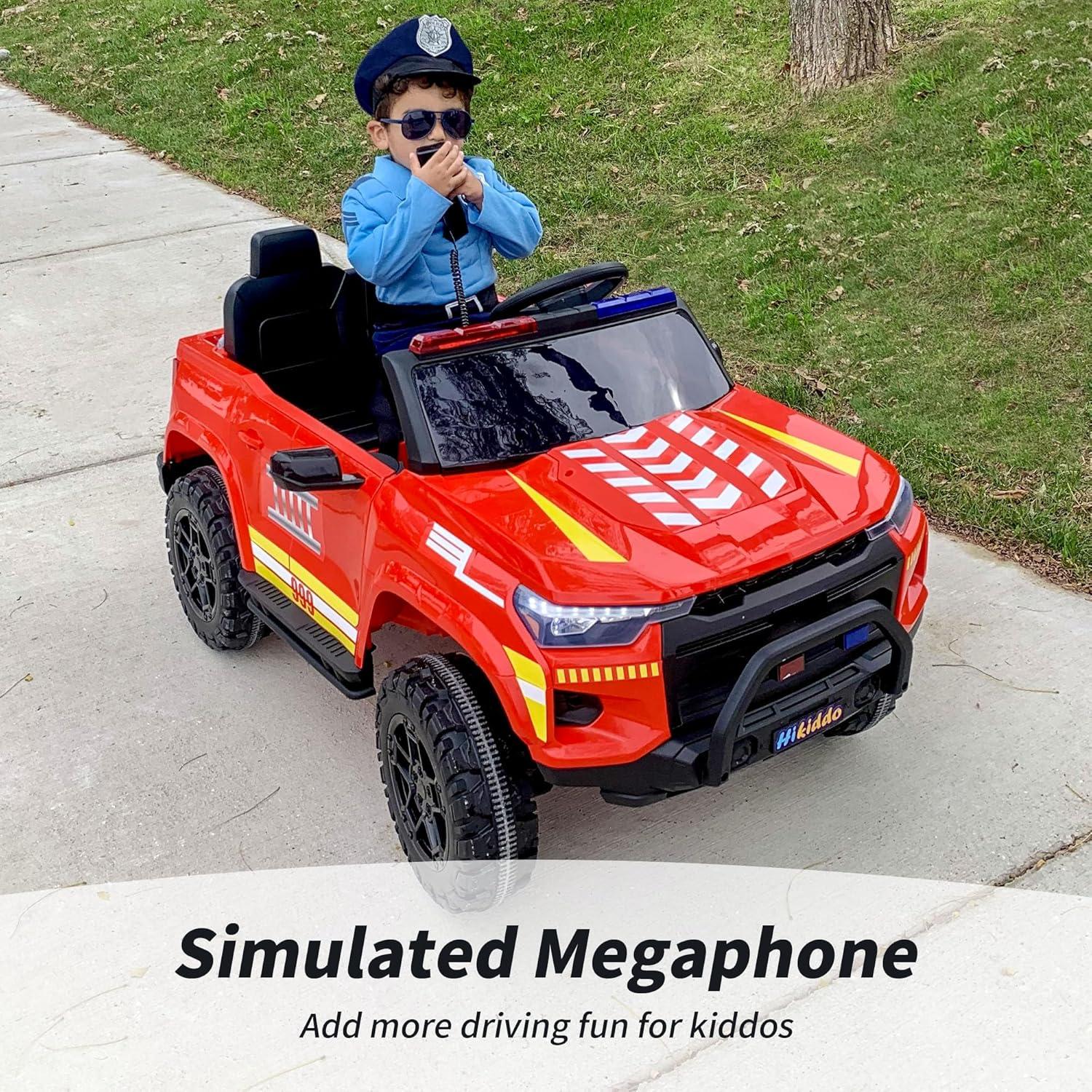 24V 10Ah Ride on Toy Truck, 4WD 2 Seater Kids Electric Cars for Girl Boy w/ Remote, 4x200W Motor