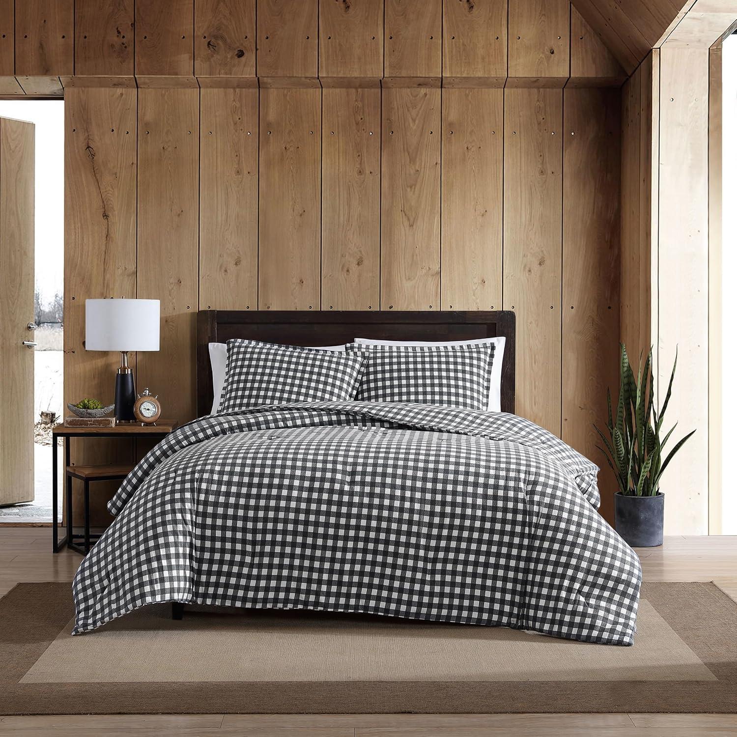 Gray Preston Duvet Cover Set - Eddie Bauer