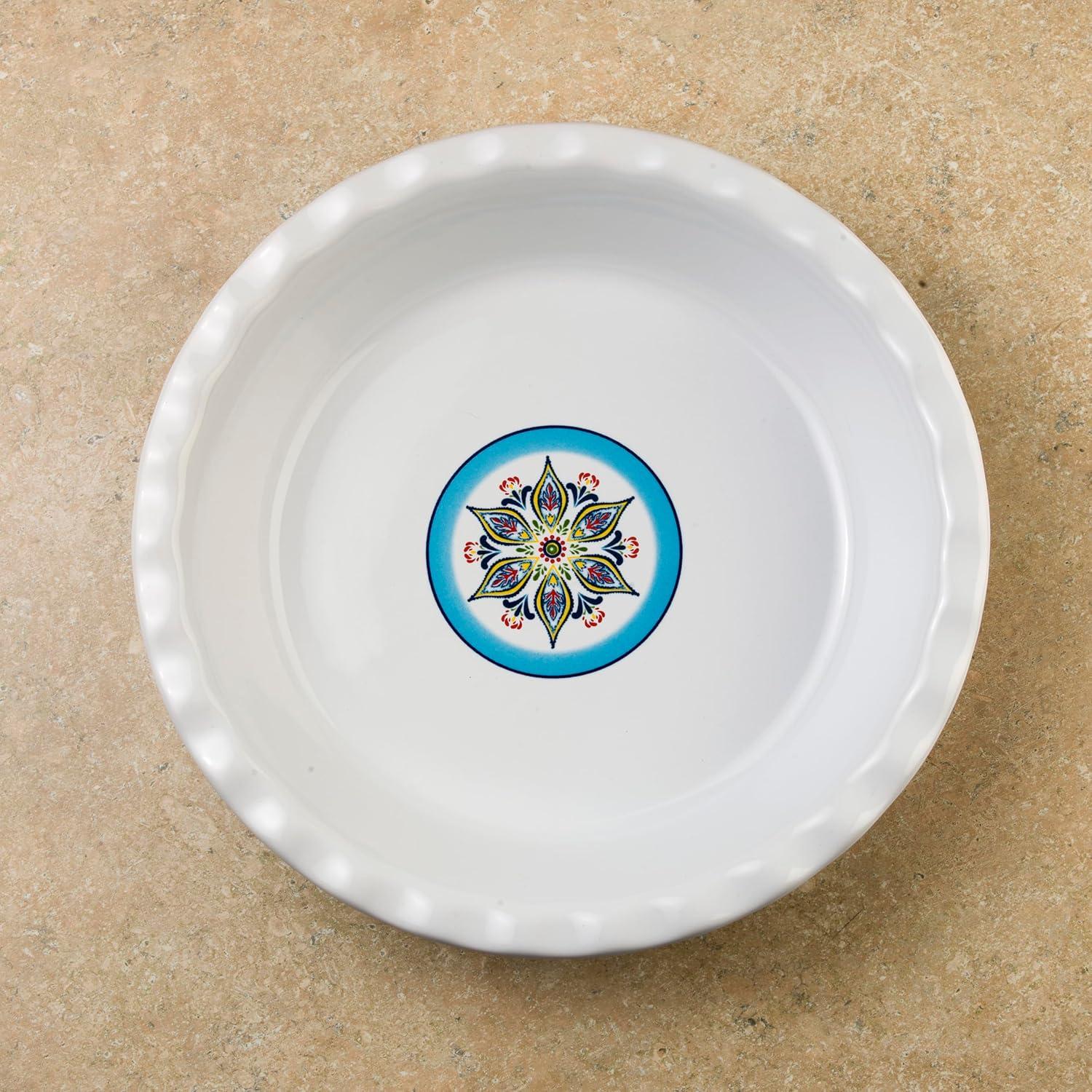 Zanzibar Stoneware Pie Plate