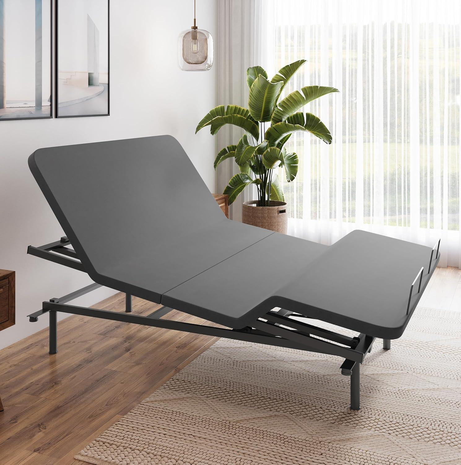 Boyd Sleep Massaging Adjustable Bed with Wireless Remote