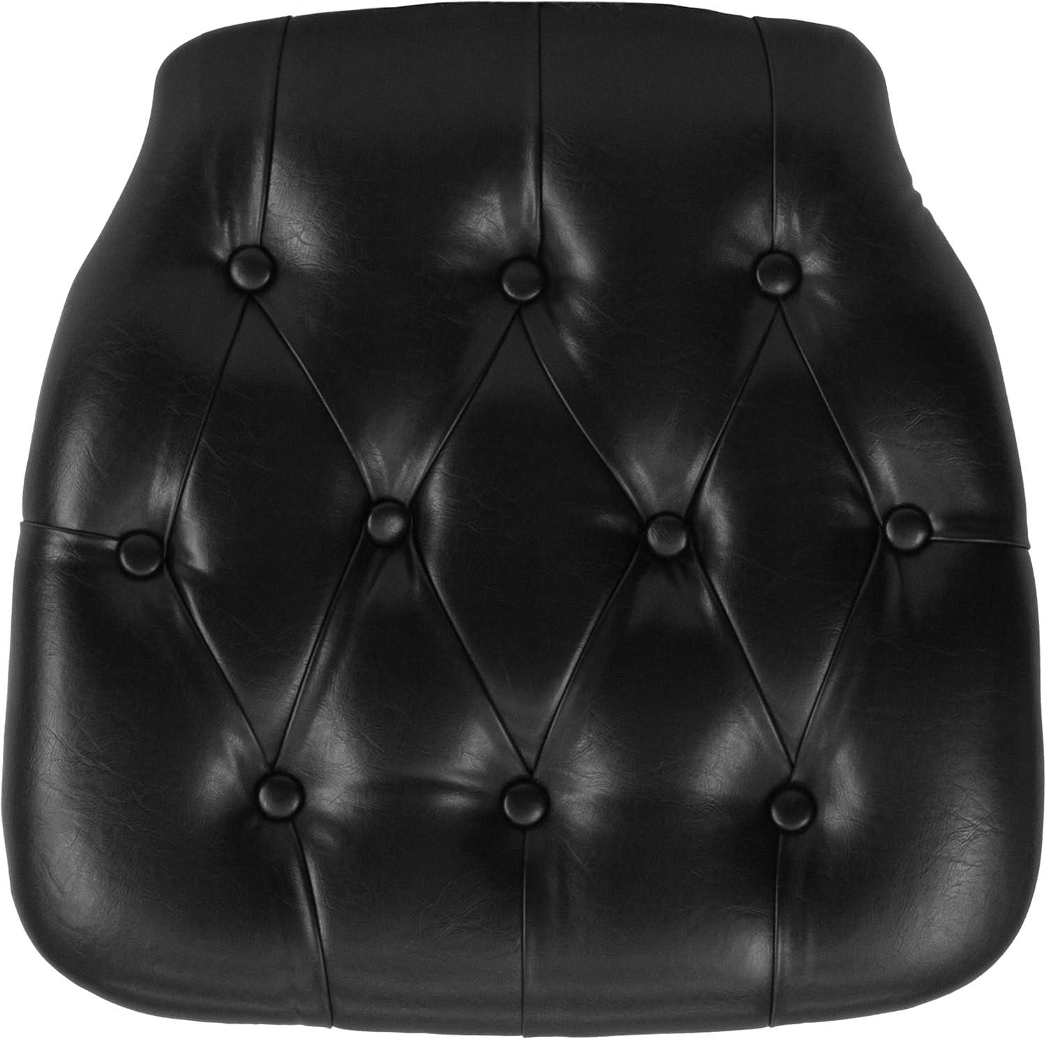 Chiavari Hard Tufted Vinyl Chiavari Chair Cushion - Event Accessories