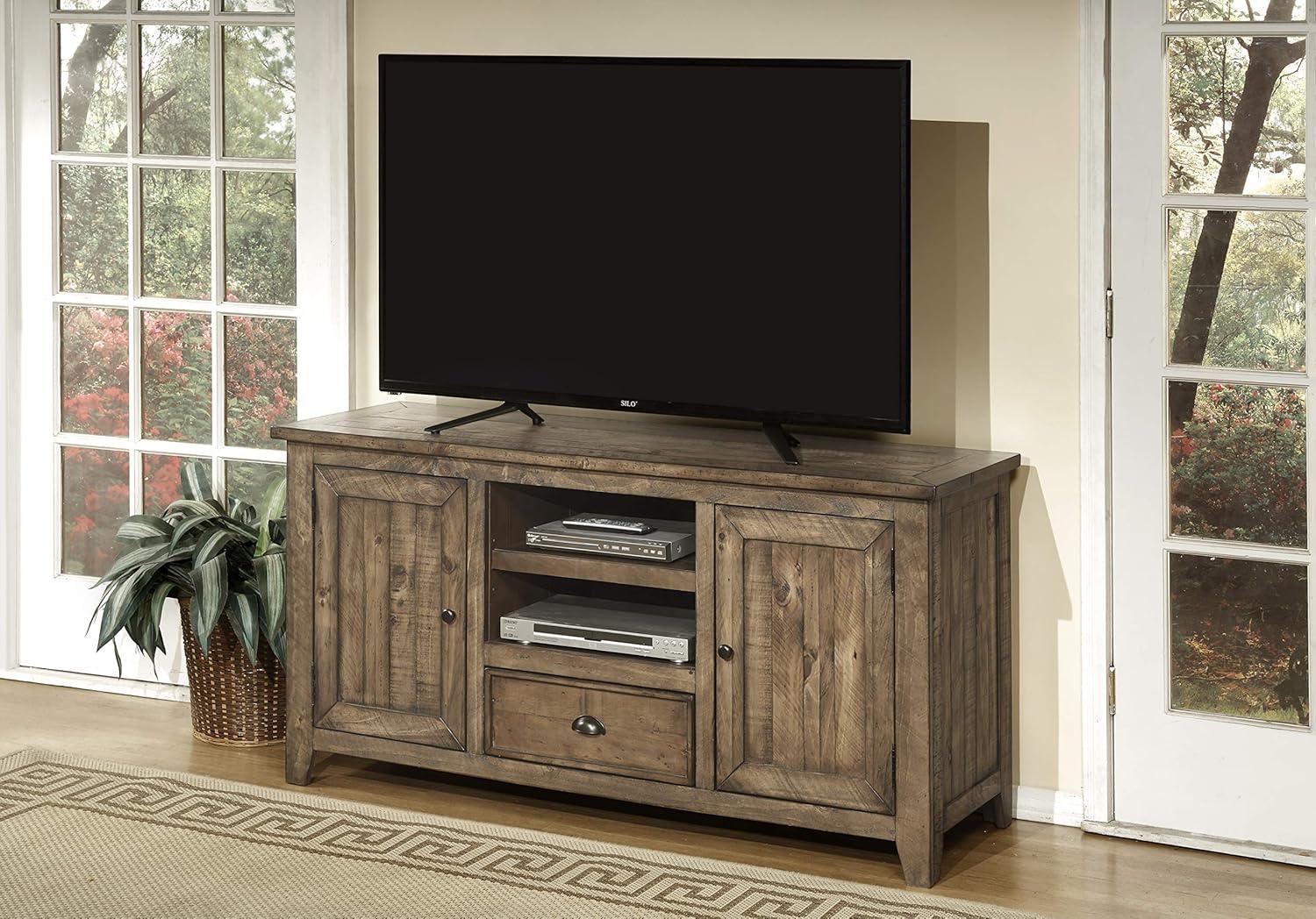 Martin Svensson Home Monterey Solid Wood TV Stand, Natural