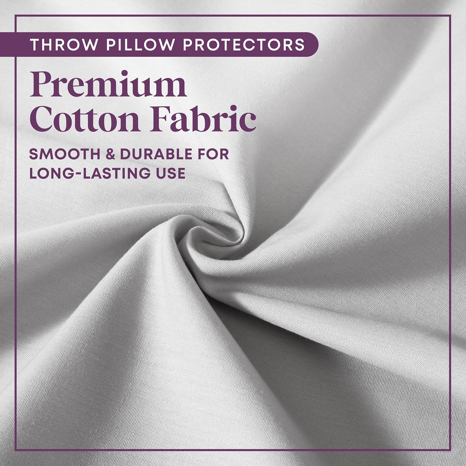 Circles Home, 100% Cotton Zippered Pillow Protector