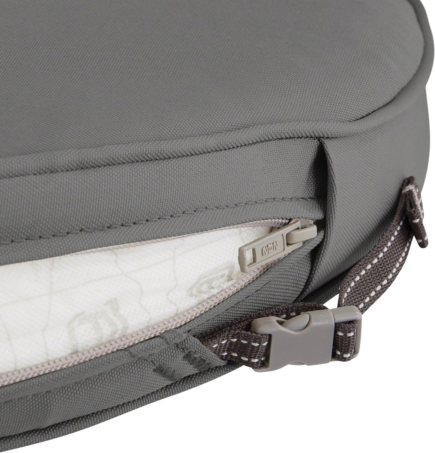 15" x 15" x 2" Montlake Fadesafe Round Patio Dining Seat Cushion Set: Water-Resistant, Zippered - Classic Accessories