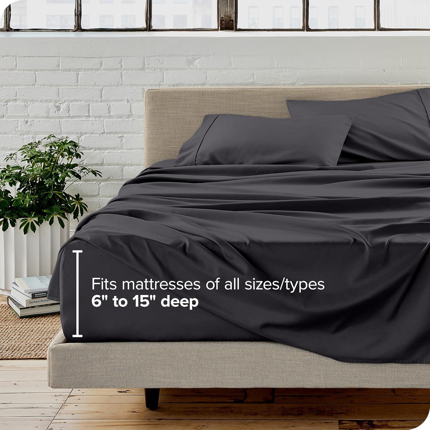Bare Home Ultra-Soft Microfiber Sheet Set