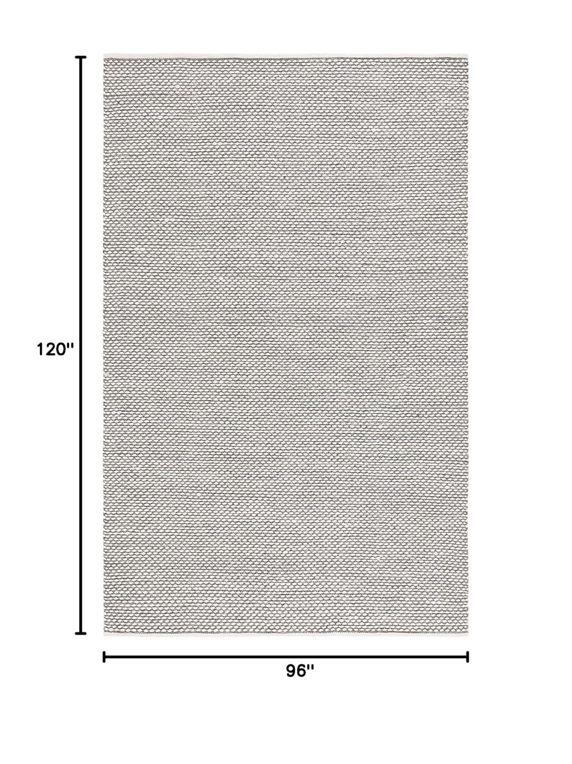 Vermont VRM650 Flat Weave Indoor Area Rug - Grey - 8'x10' - Safavieh