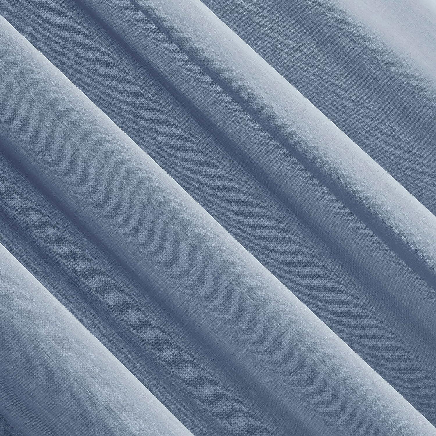 Wayfair Basics® 100% Cotton Sheer Rod Pocket Curtain Panel & Reviews | Wayfair