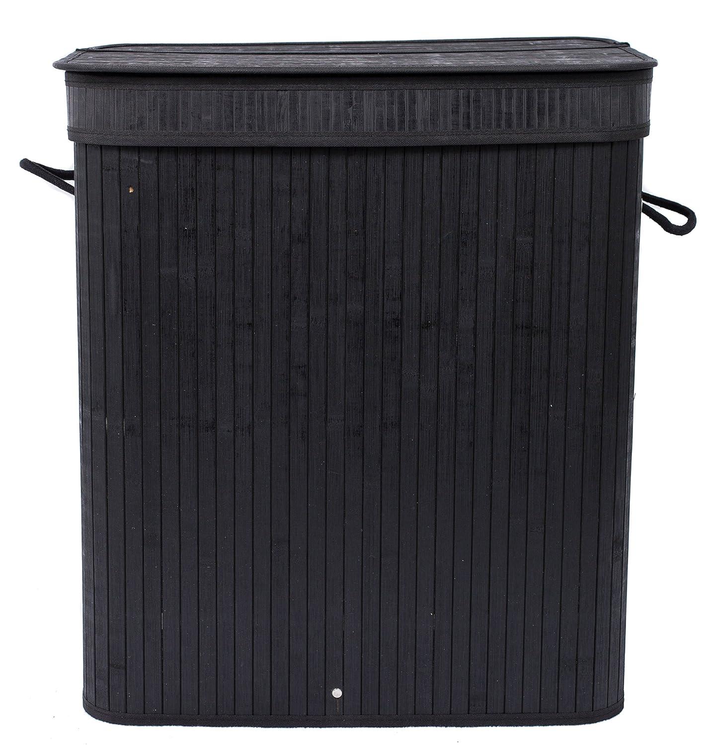 BirdRock Home Bamboo Laundry Sorter with Handles