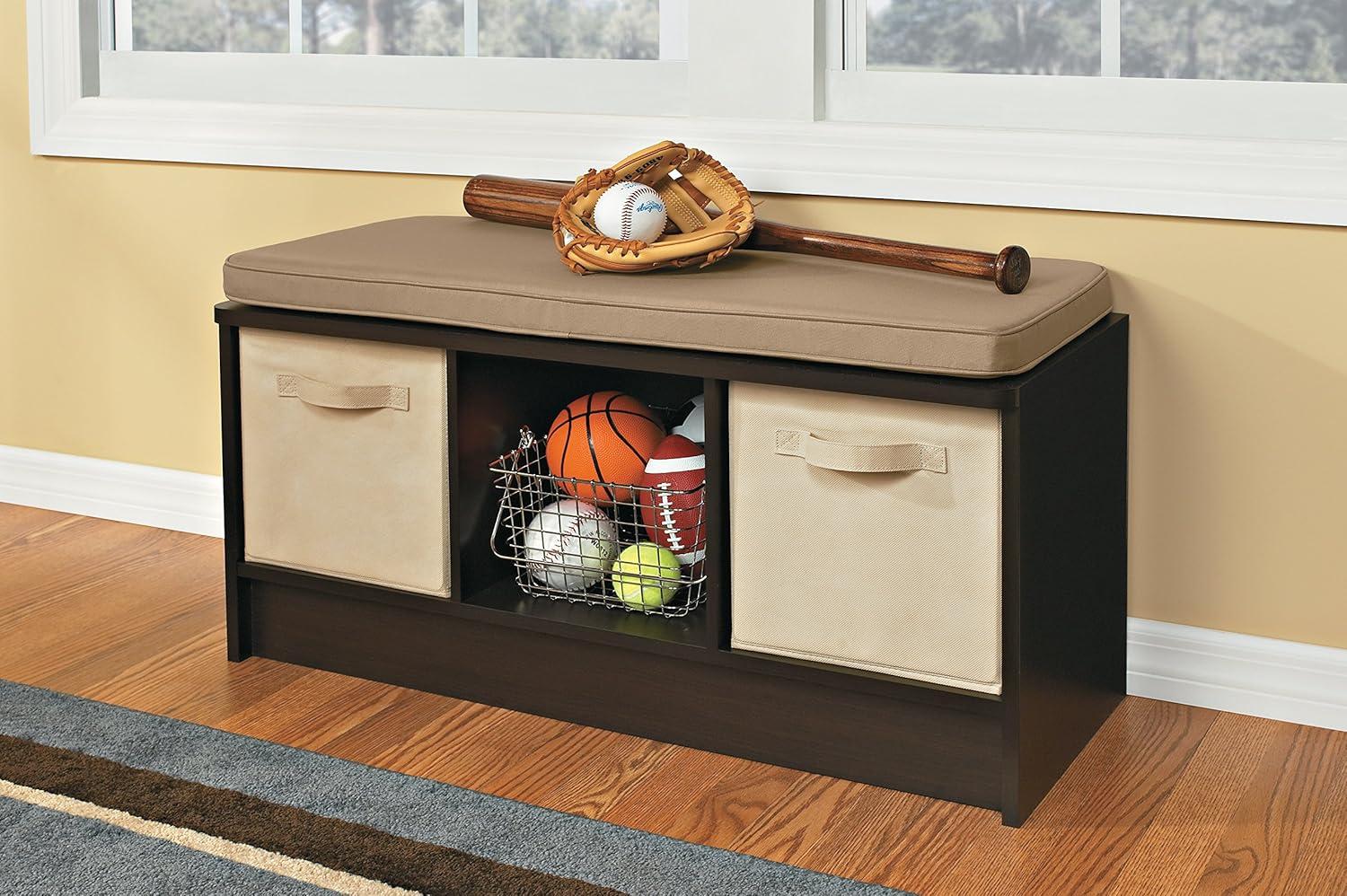 ClosetMaid Cubeicals 3 Pair Shoe Storage Bench