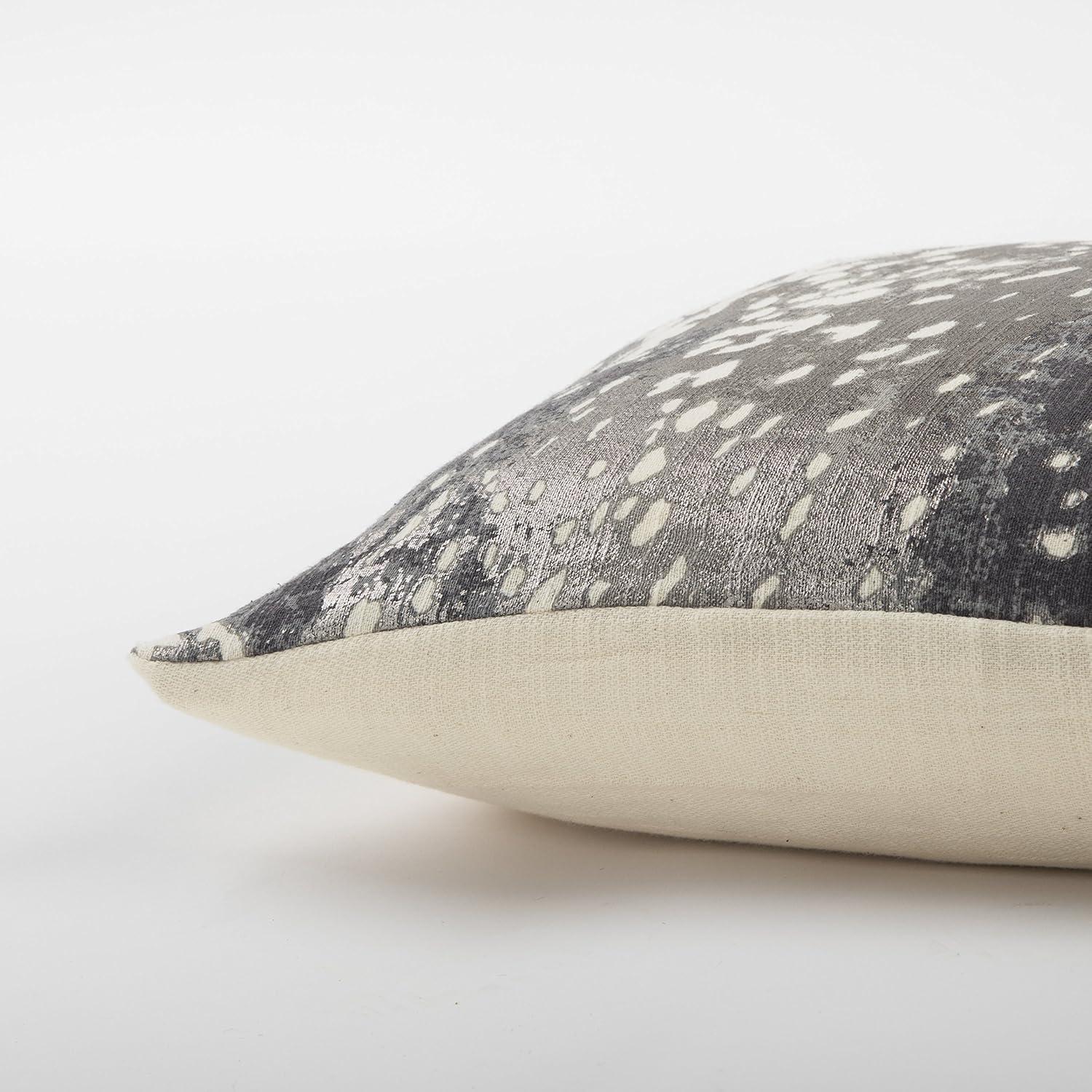 Rizzy Home Rectangular Cotton Cushion with Filling
