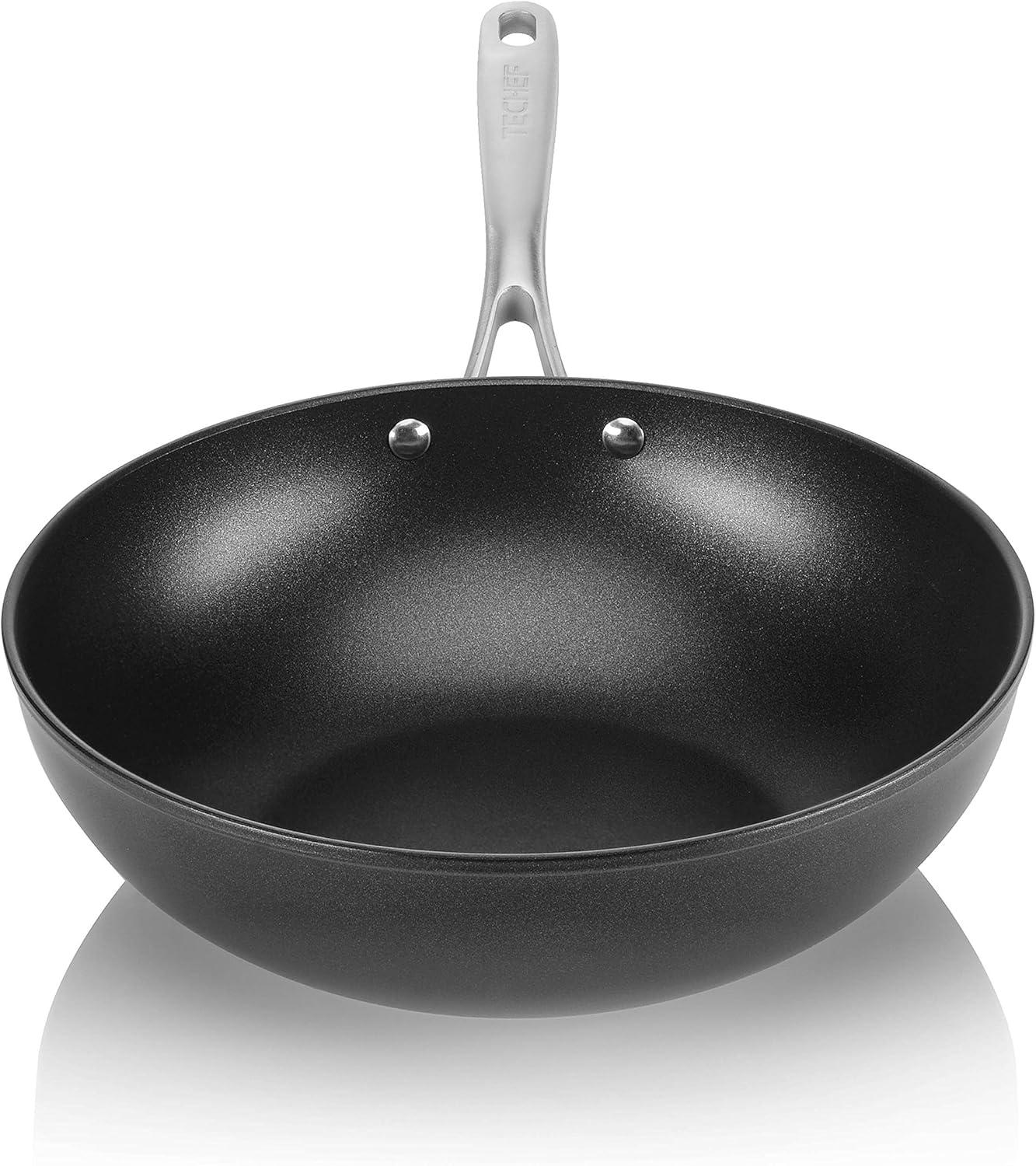 TECHEF Onyx - 12" Nonstick Wok/Stir-Fry Pan