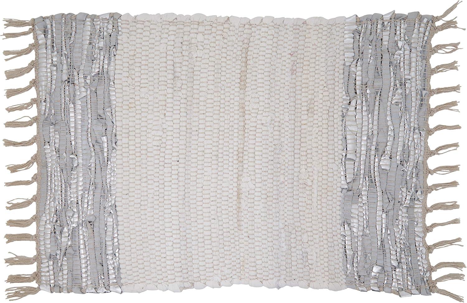 Saro Les Fêtes Chindi Striped Rectangle Placemat (Set of 4)