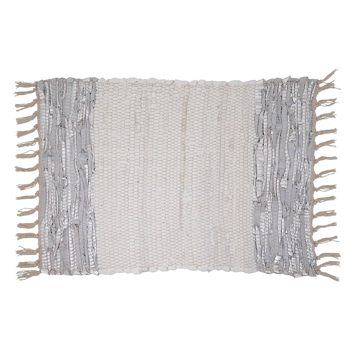 Saro Les Fêtes Chindi Striped Rectangle Placemat (Set of 4)