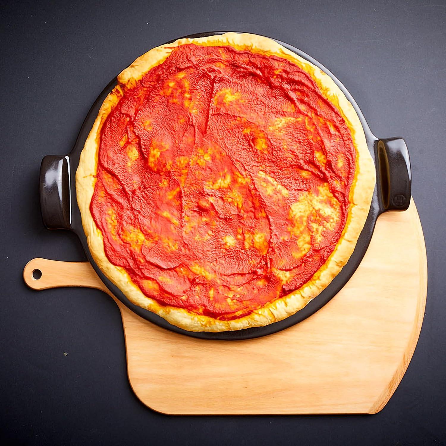 Emile Henry Italian Beechwood Pizza Peel, 18" x 13"