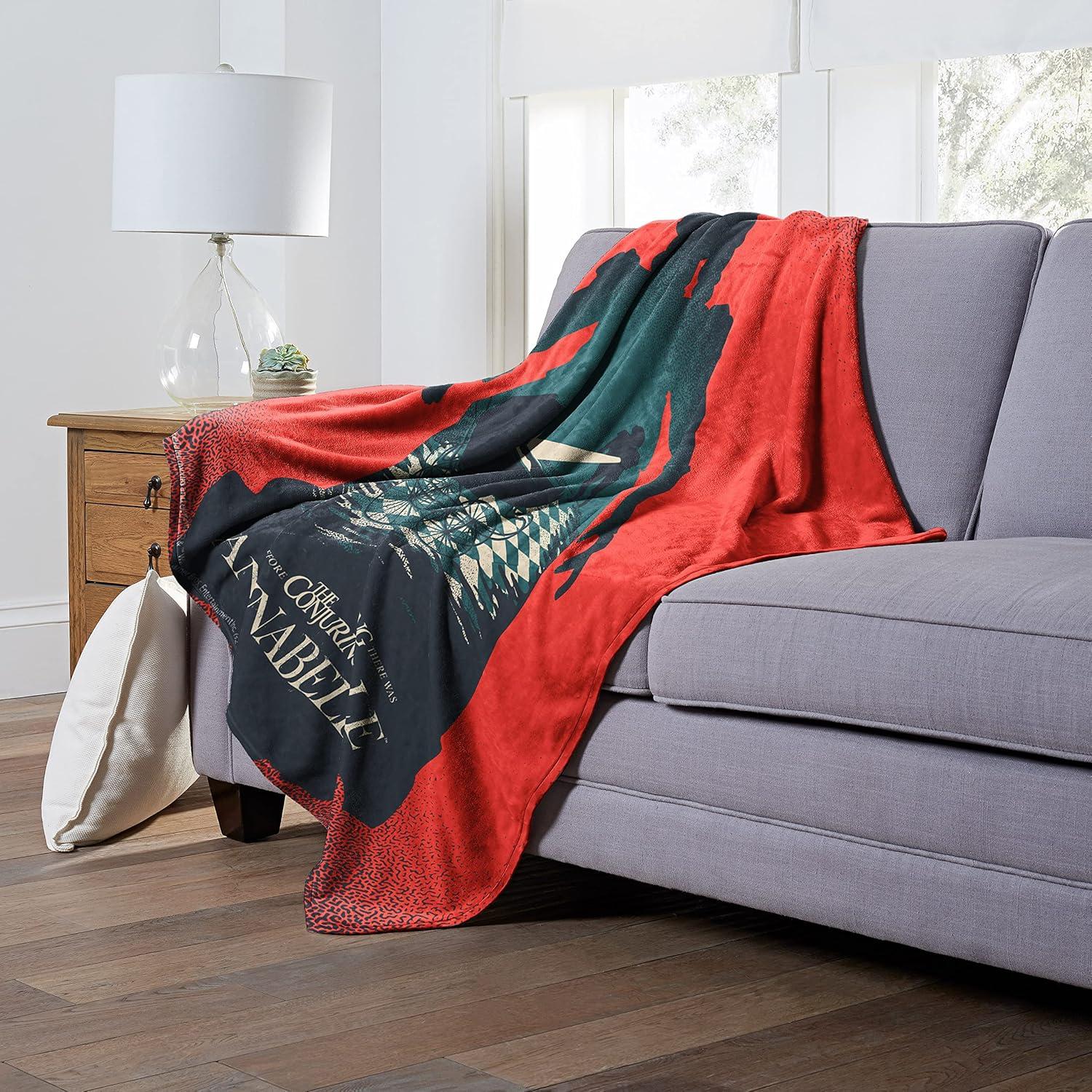 Annabelle Poster Silk Touch Polyester Throw Blanket, 50" x 60"