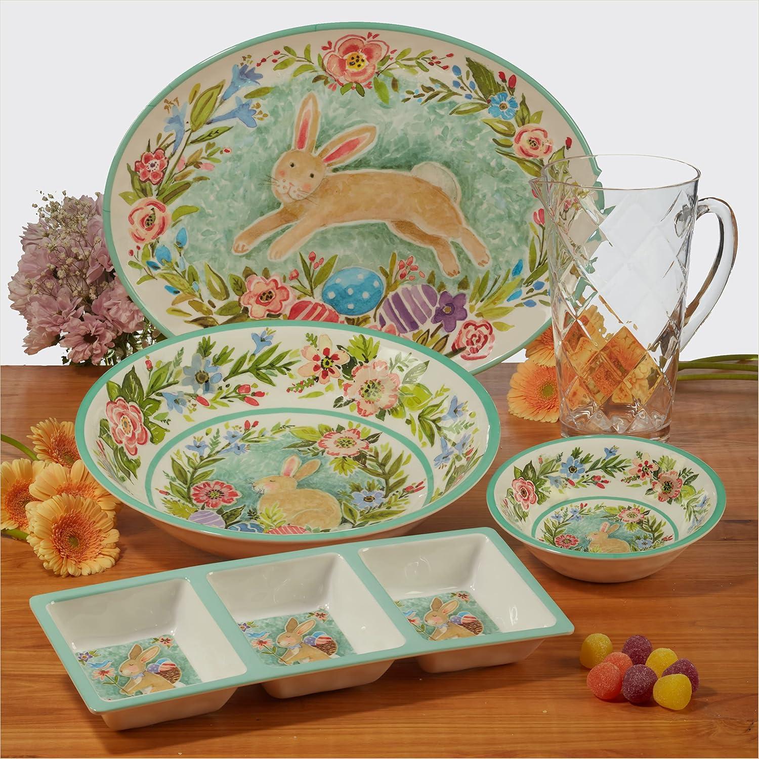 Certified International Joy Of Easter  Set/6 All Purpose Bowl 7.5" X 2" (Set of 6)