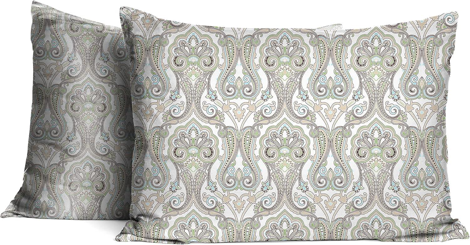 Pointehaven Flannel Paisley Sheet Set