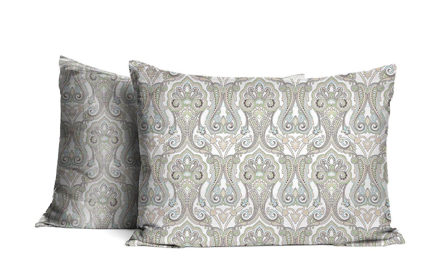 Pointehaven Flannel Paisley Sheet Set