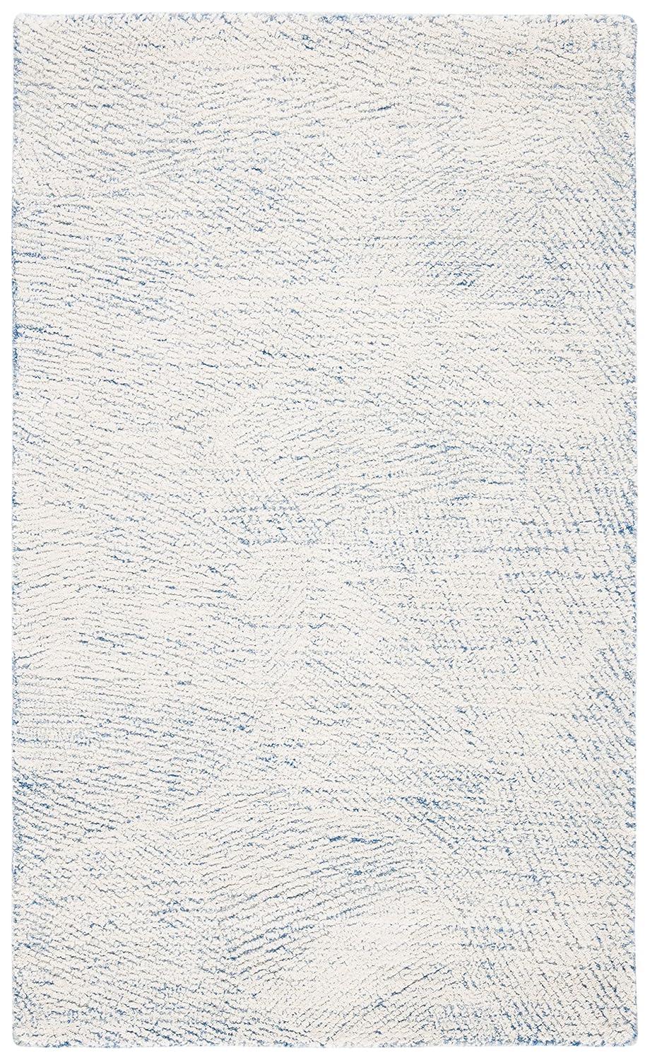 Metro MET999 Hand Tufted Indoor Accent Rug - Blue/Ivory - 3'x5' - Safavieh