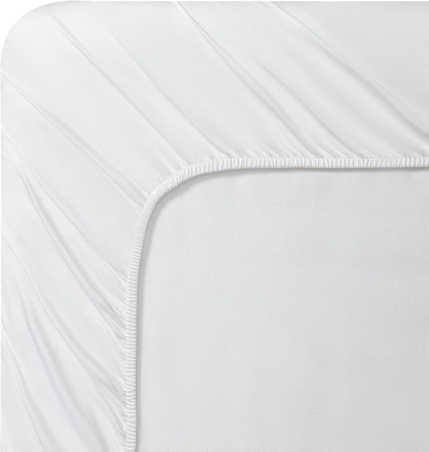 Vera Wang T800 Sateen Solid CVC Sheet Set