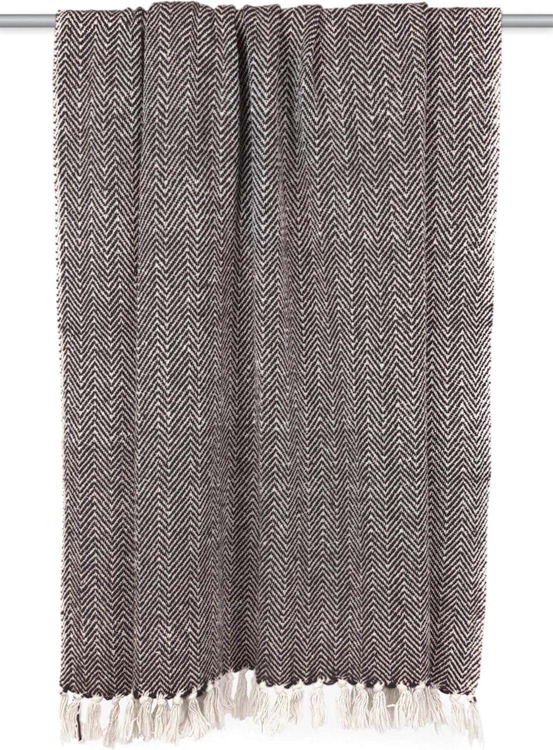 Hand Woven Throw Blanket