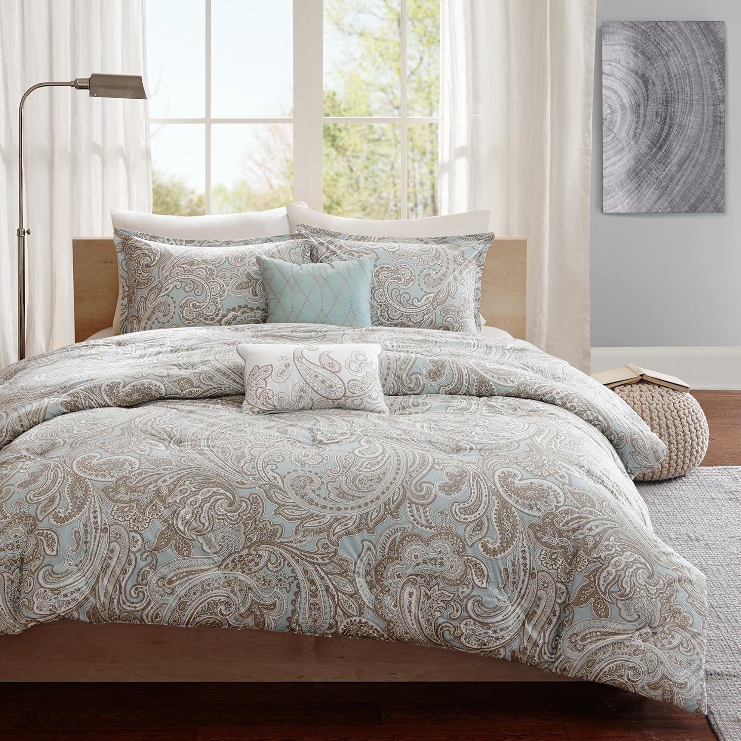 Dierdre Paisley Cotton Comforter Set - 5-Piece