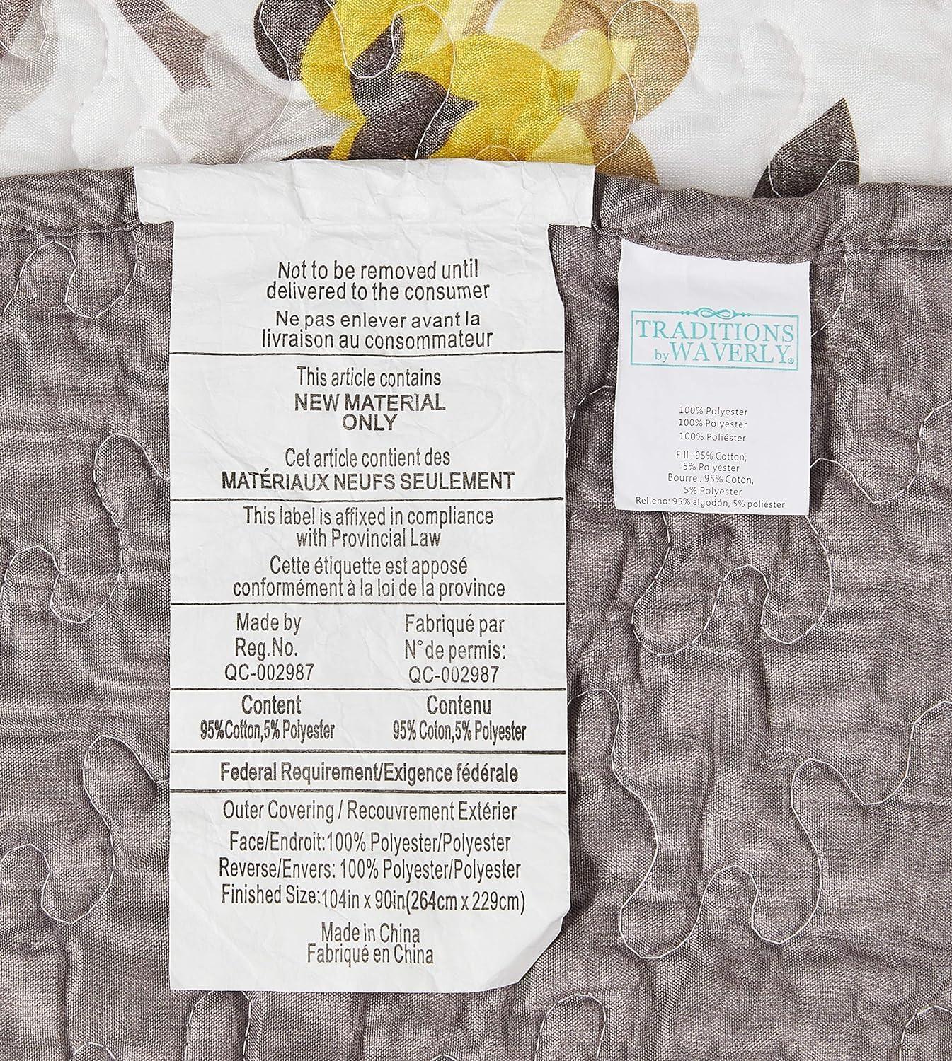 Set in Spring 3 Piece Quilt Set - Traditions by Waverly