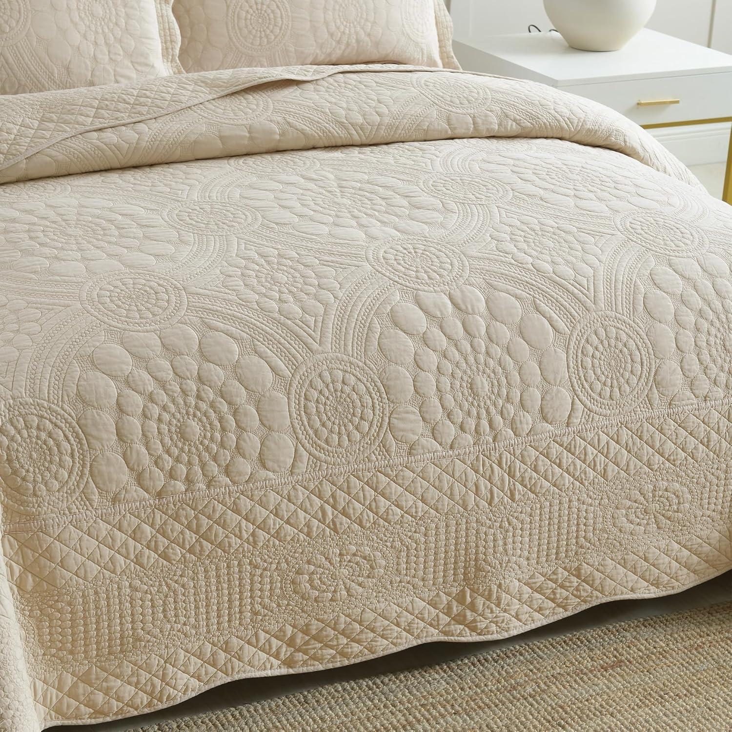 Tfshasta Cotton Twill Patchwork Quilt Set