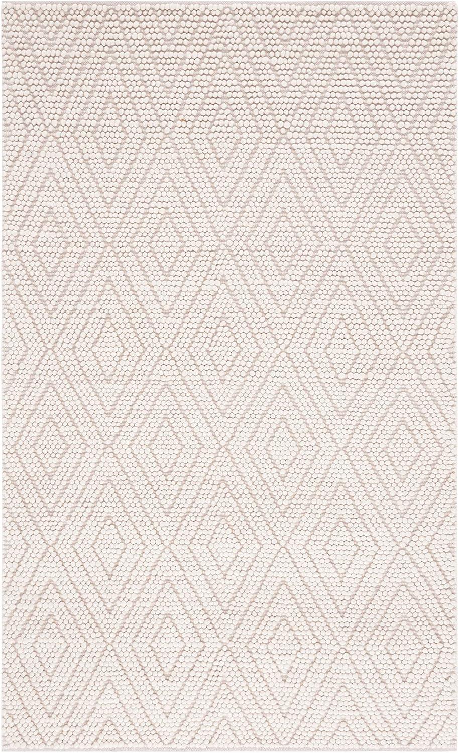 Natura NAT224 Hand Woven Indoor Area Rug - Ivory - 4'x6' - Safavieh