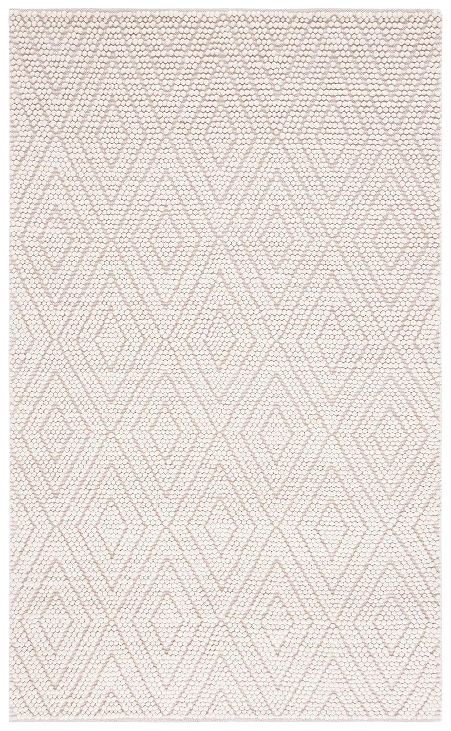 Natura NAT224 Hand Woven Indoor Area Rug - Ivory - 4'x6' - Safavieh