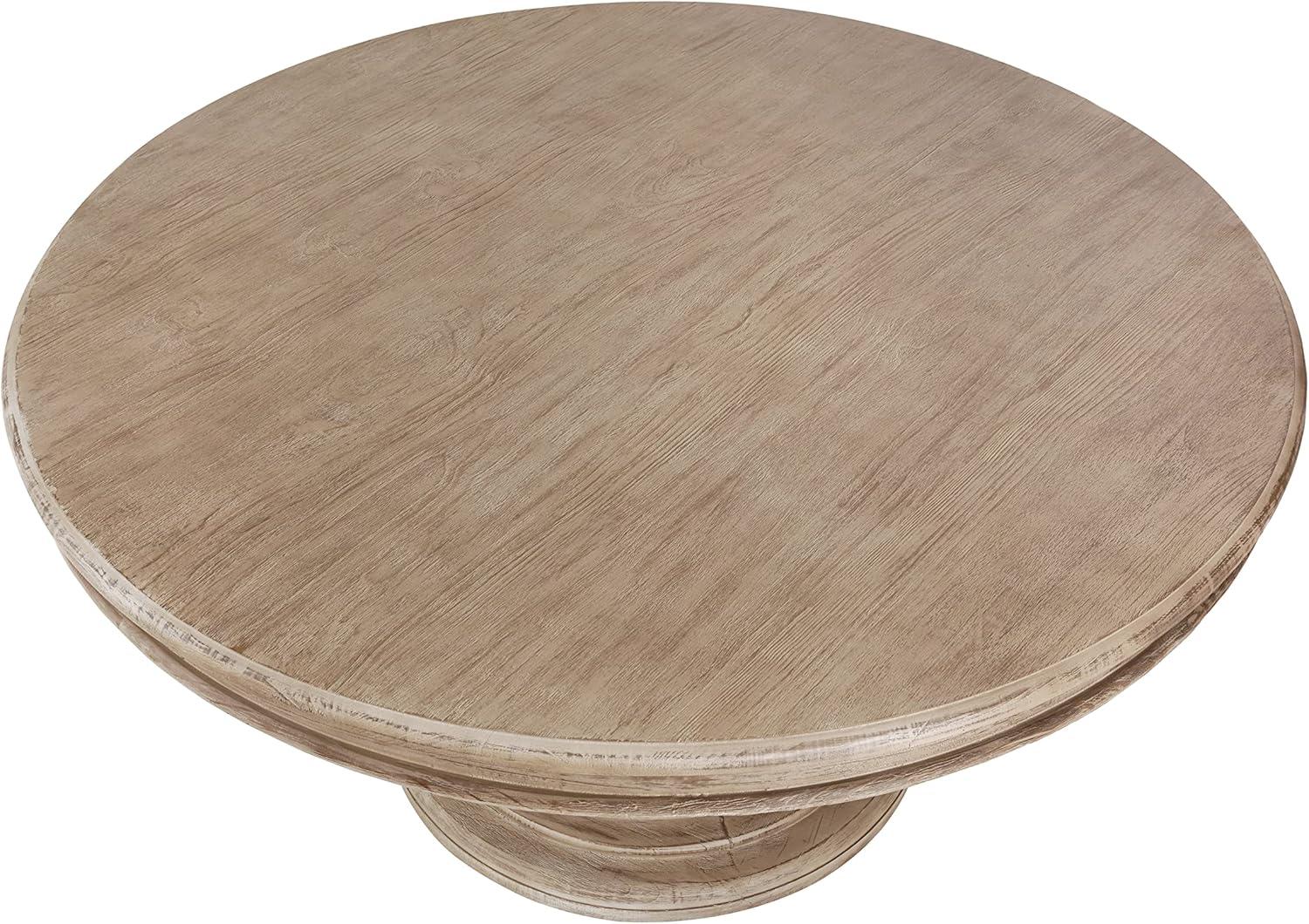 Dadeville Round Solid Wood Dining Table