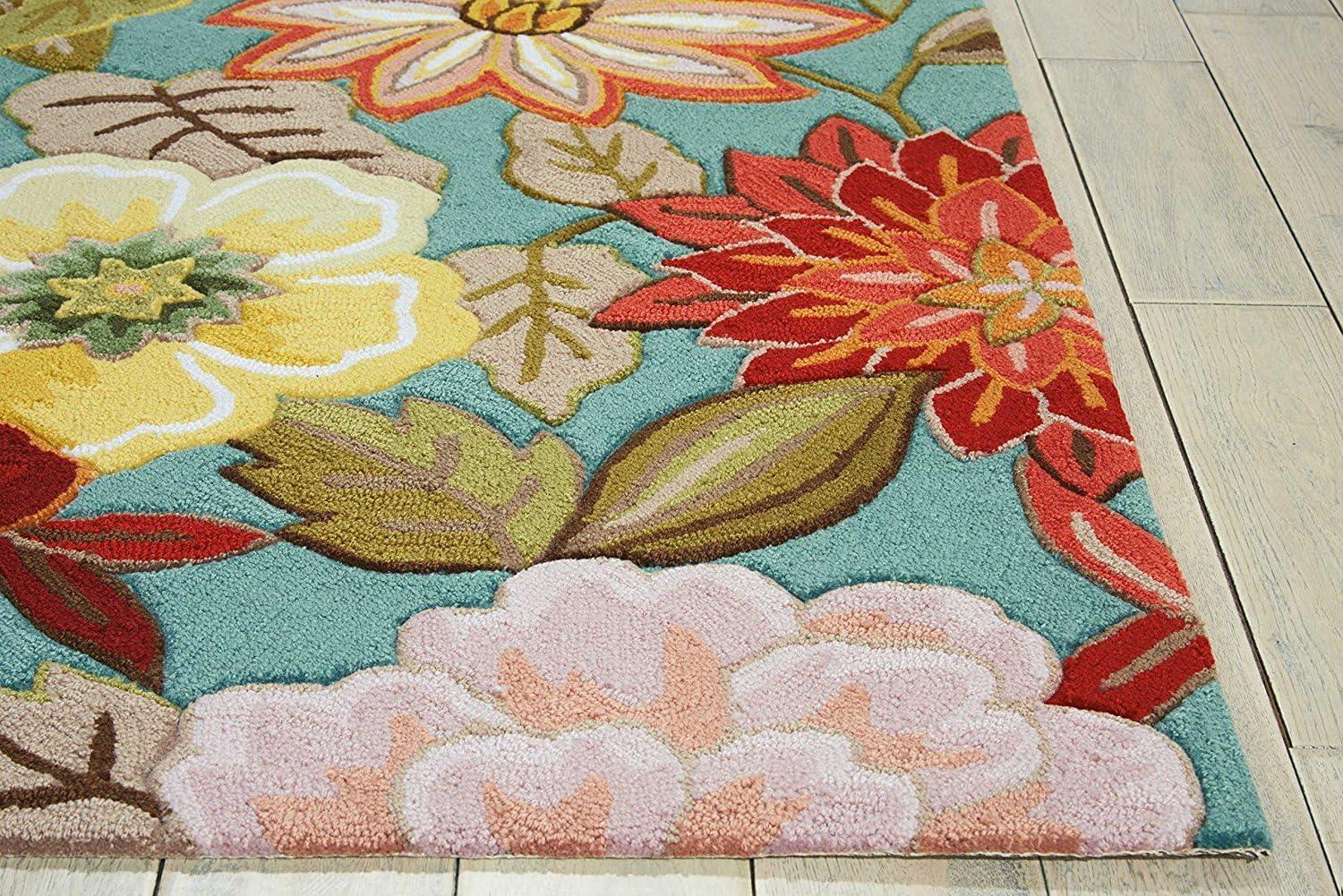 Nourison Fantasy Blooiming Floral Area Rug